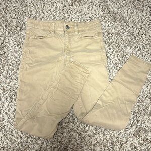 American Eagle stretch ankle khakis 4